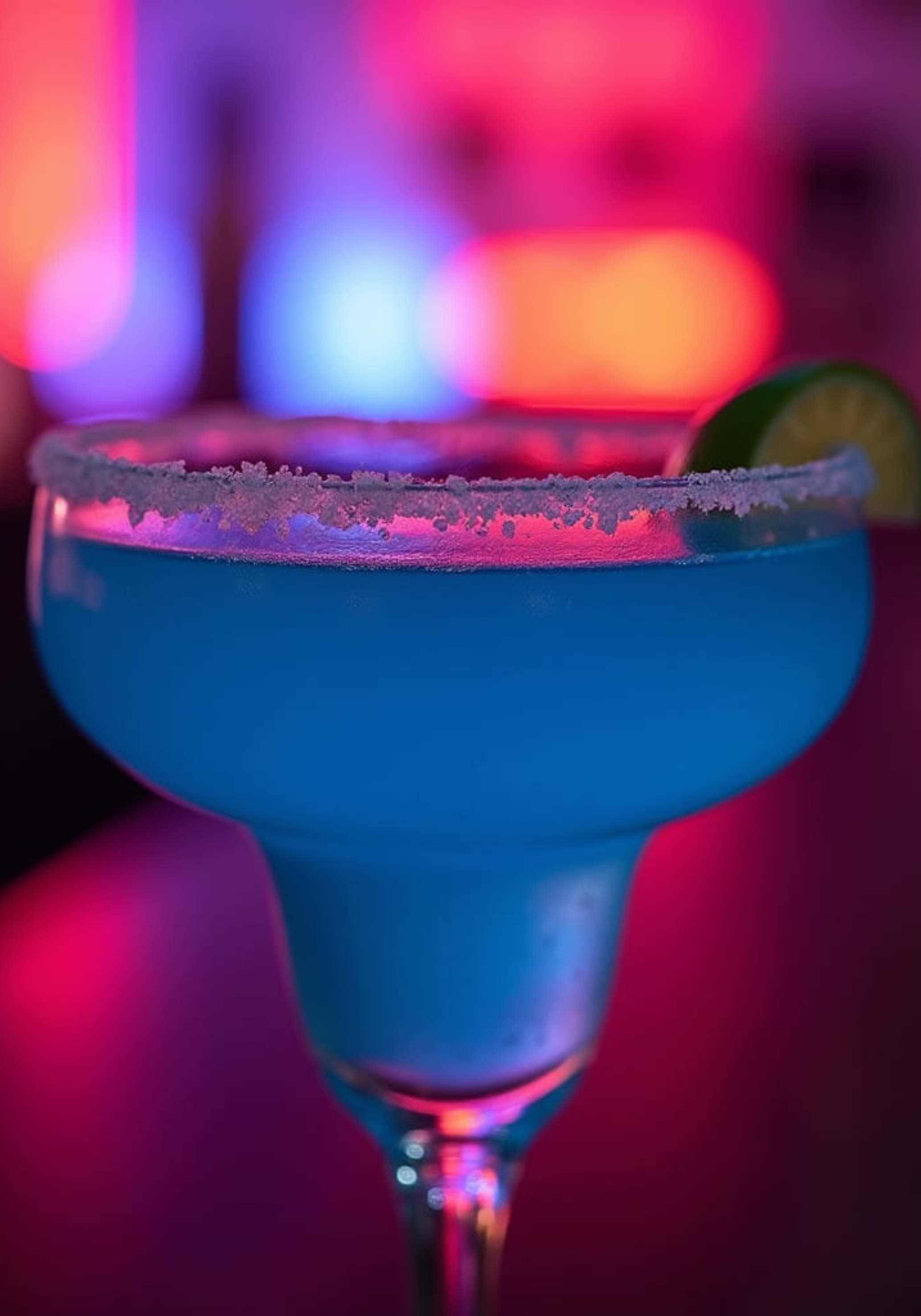 Blue Lagoon Drink poster visad rakt fram – Bozetto affisch i hög tryckkvalitet i hög tryckkvalitet
