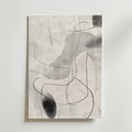 Monochrome Flow – stilfullt konsttryck från Bozetto, tryckt på matt finpapper i hög tryckkvalitet