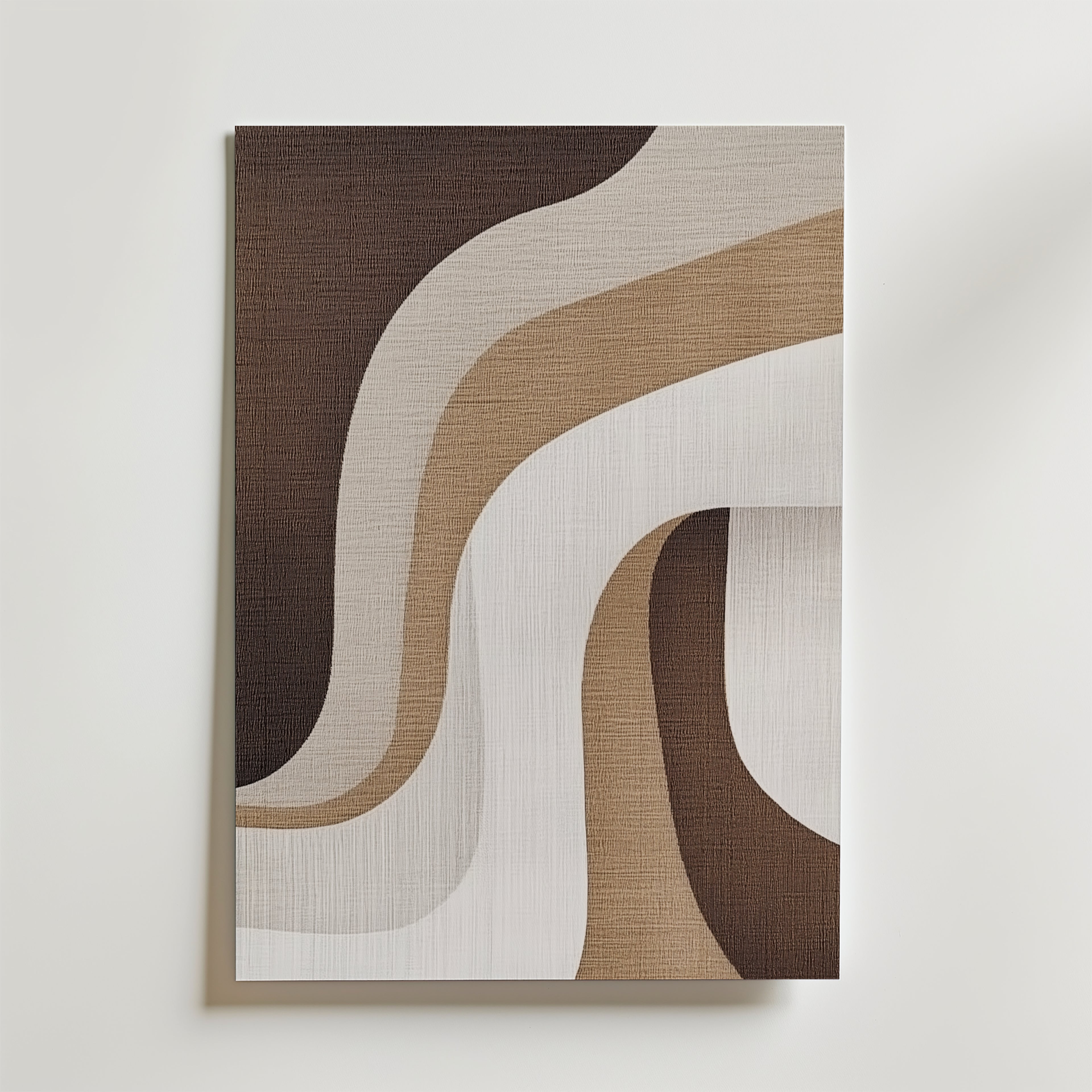 Abstract Flow No.3 – stilfullt konsttryck från Bozetto, tryckt på matt finpapper