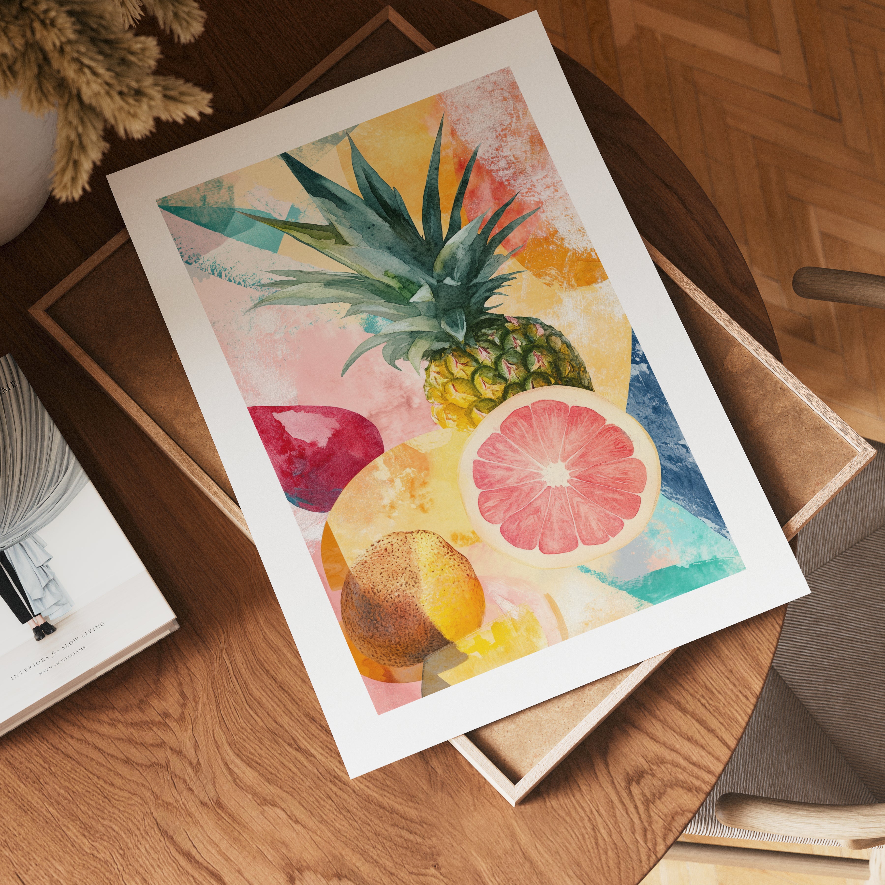 Abstract Harvest No.2 – affisch med snyggt motiv, köp enkelt hos Bozetto i flera storlekar