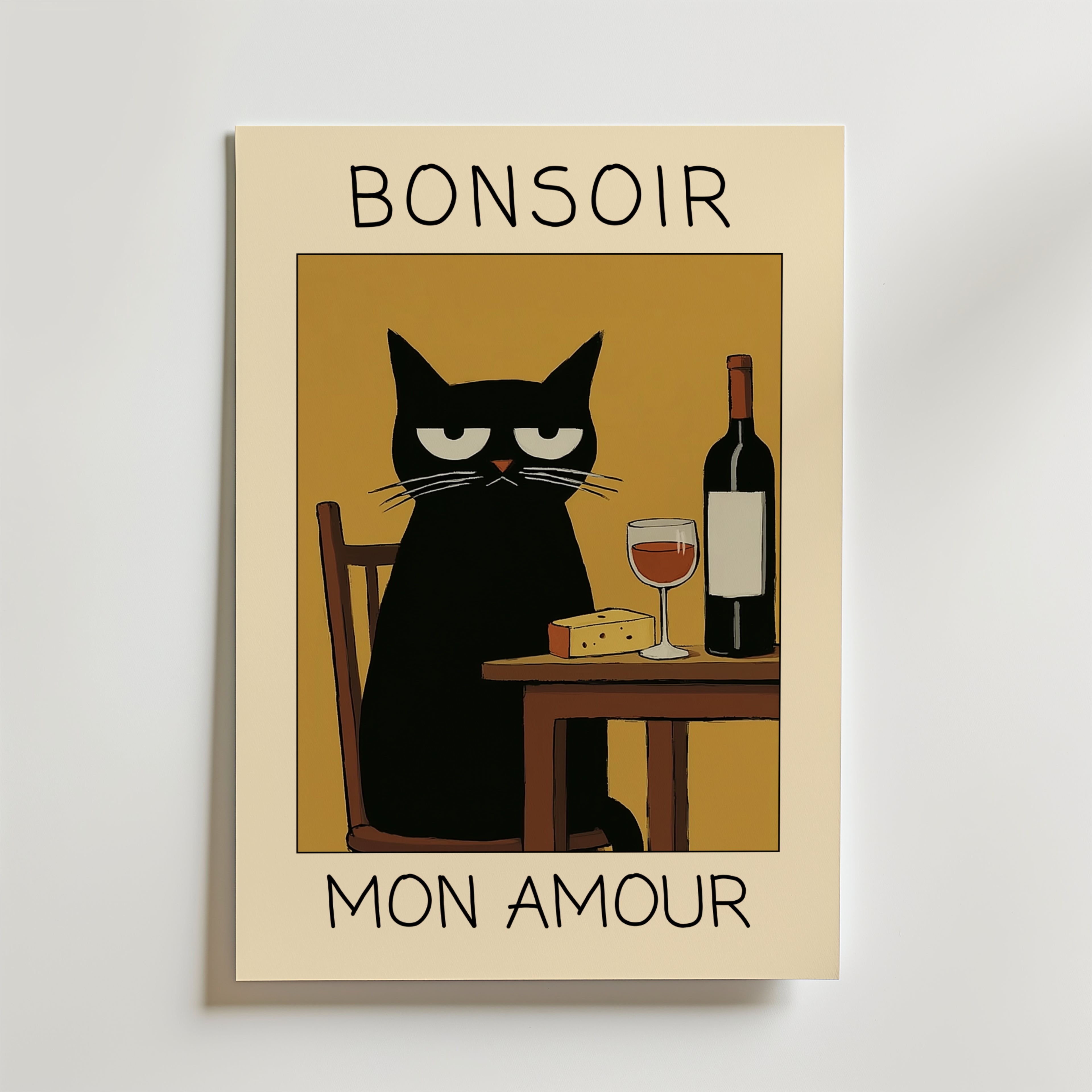 Bundle 2-pack Parisian Feline Moments – kuraterad postercollection som lyfter hemmet hos Bozetto