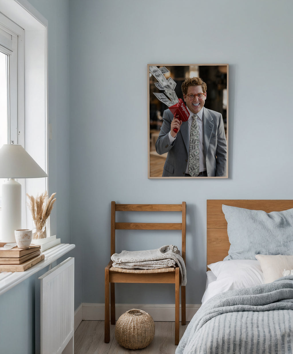 Money Gun Poster som inredningsdetalj