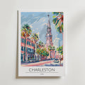 Charleston – stilfullt konsttryck från Bozetto, tryckt på matt finpapper i hög tryckkvalitet
