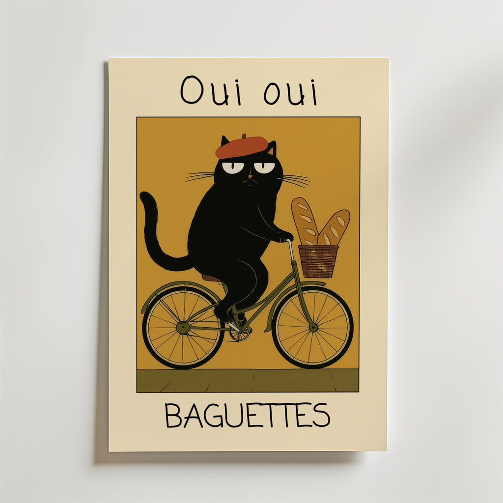 Bundle 2-pack French Morning Ride – kuraterad postercollection som lyfter hemmet hos Bozetto