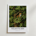 William Morris Hidden Fox Canopy affisch på neutral bakgrund – poster från Bozetto