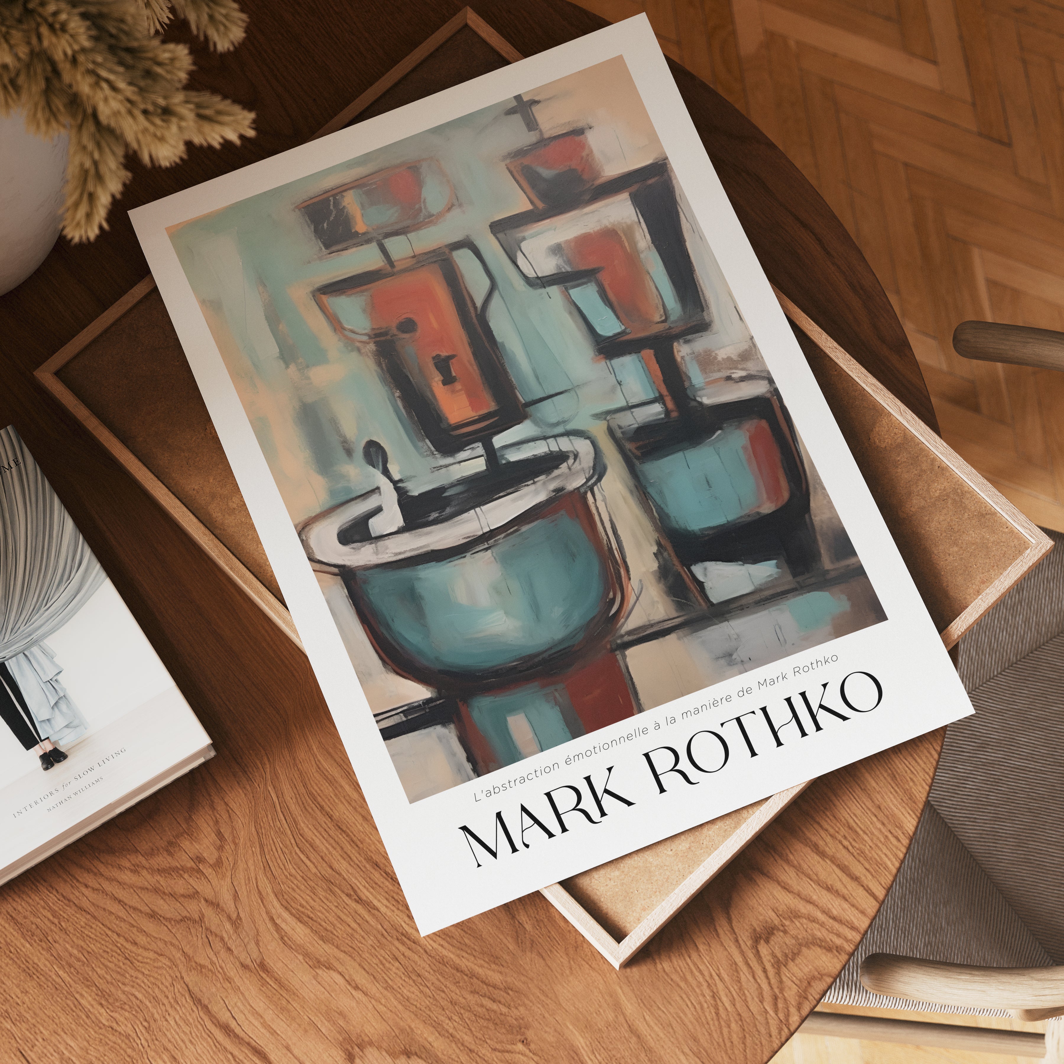 Ritual Balance Mark Rothko – affisch med stilfullt motiv från Bozetto i hög kvalitet