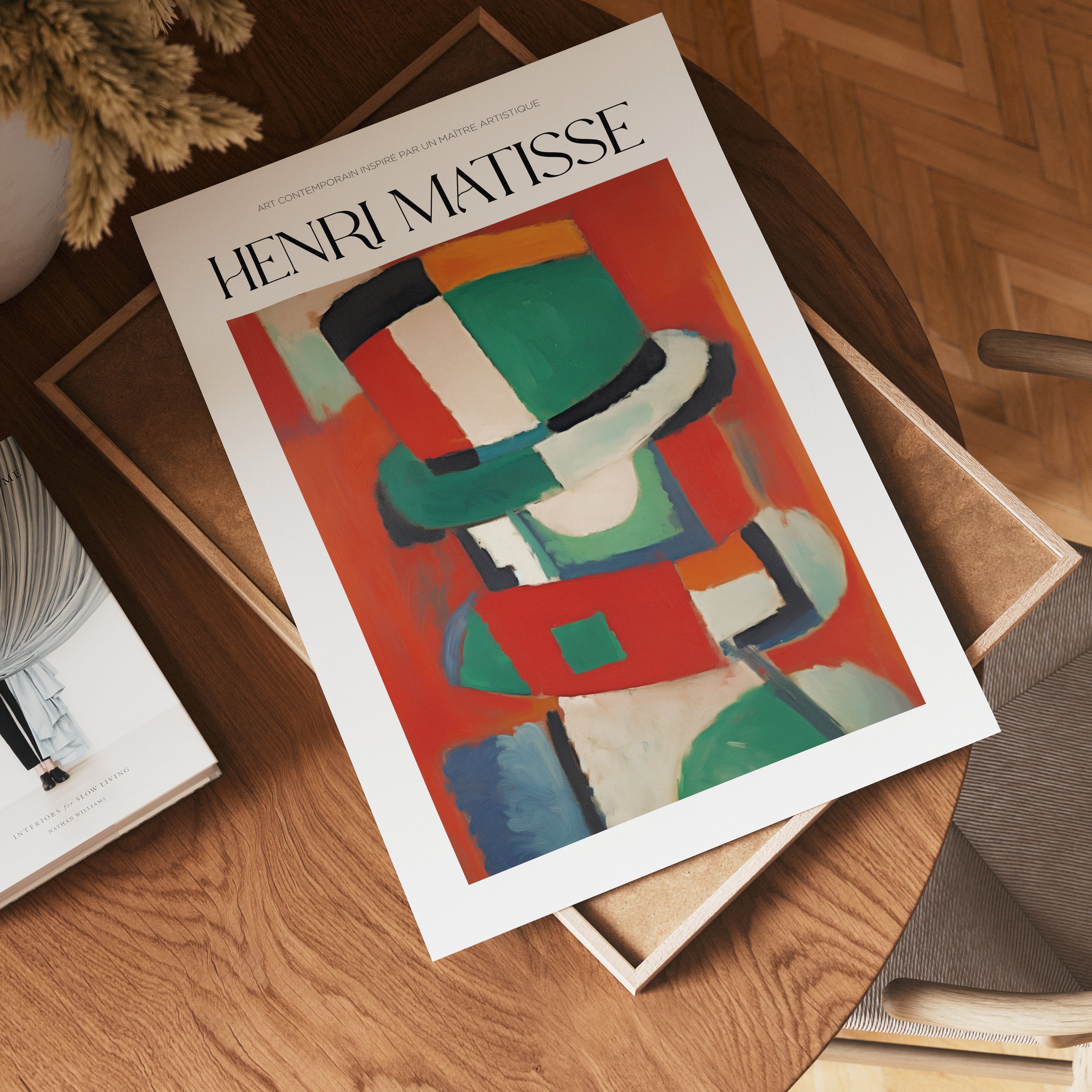 L’Homme au Chapeau Matisse – affisch med stilfullt motiv från Bozetto i hög kvalitet