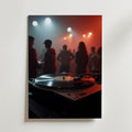 Oldschool Disco – stilfullt konsttryck från Bozetto, tryckt på matt finpapper i hög tryckkvalitet