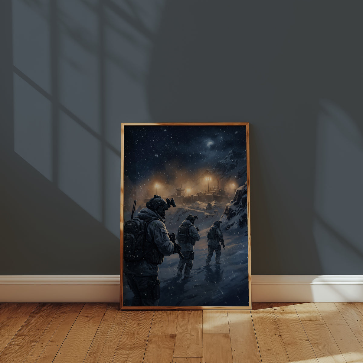 Winter Patrol Poster – i rum 3
