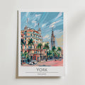 York Sunset Boulevard – stilfullt konsttryck från Bozetto, tryckt på matt finpapper