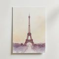 Painted Eiffel Tower – stilfullt konsttryck från Bozetto, tryckt på matt finpapper