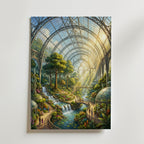 Glass Garden Poster – canvas utan passepartout