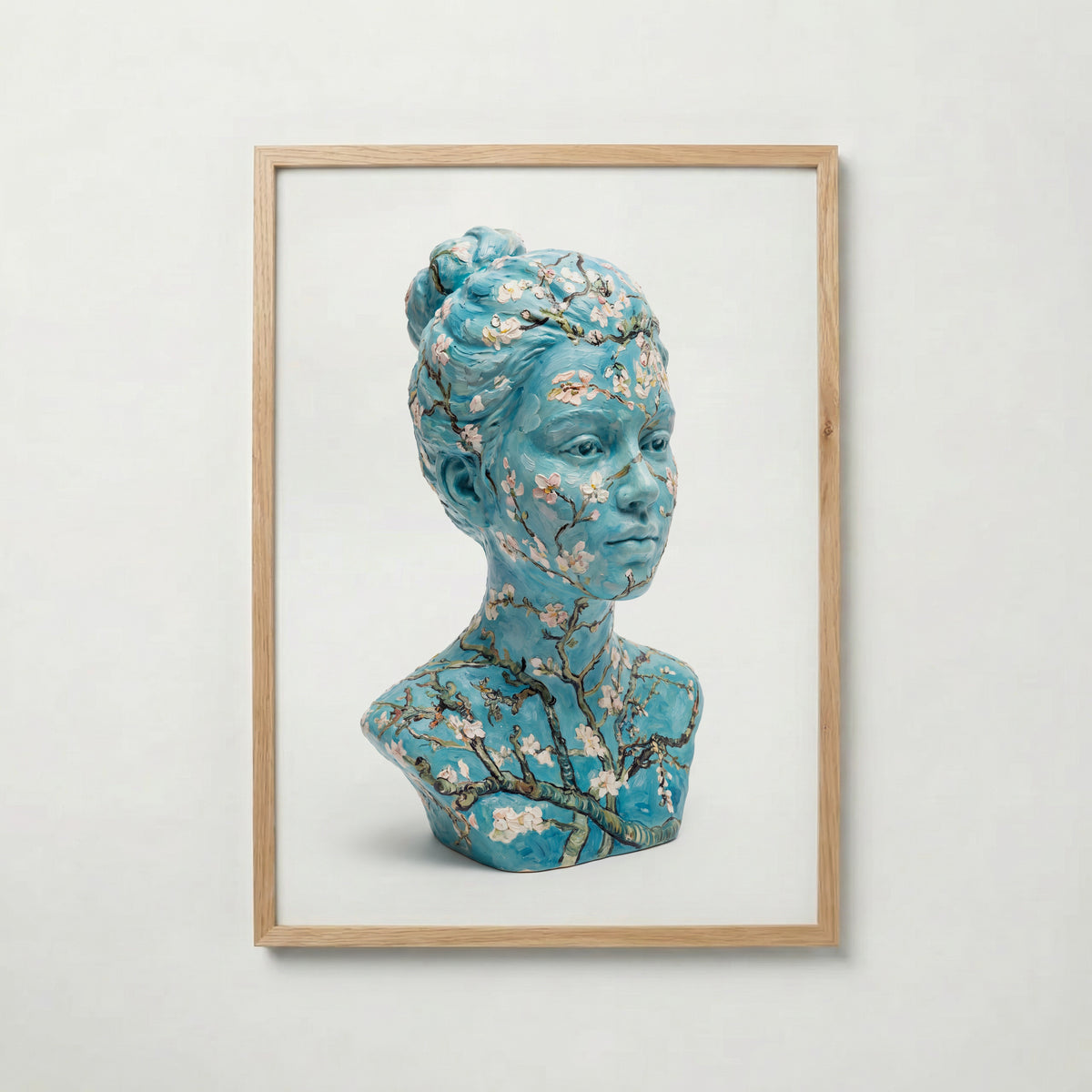 Almond Blossom Bust Poster – ekram