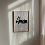 Amore Brushstroke Poster – i rum 2