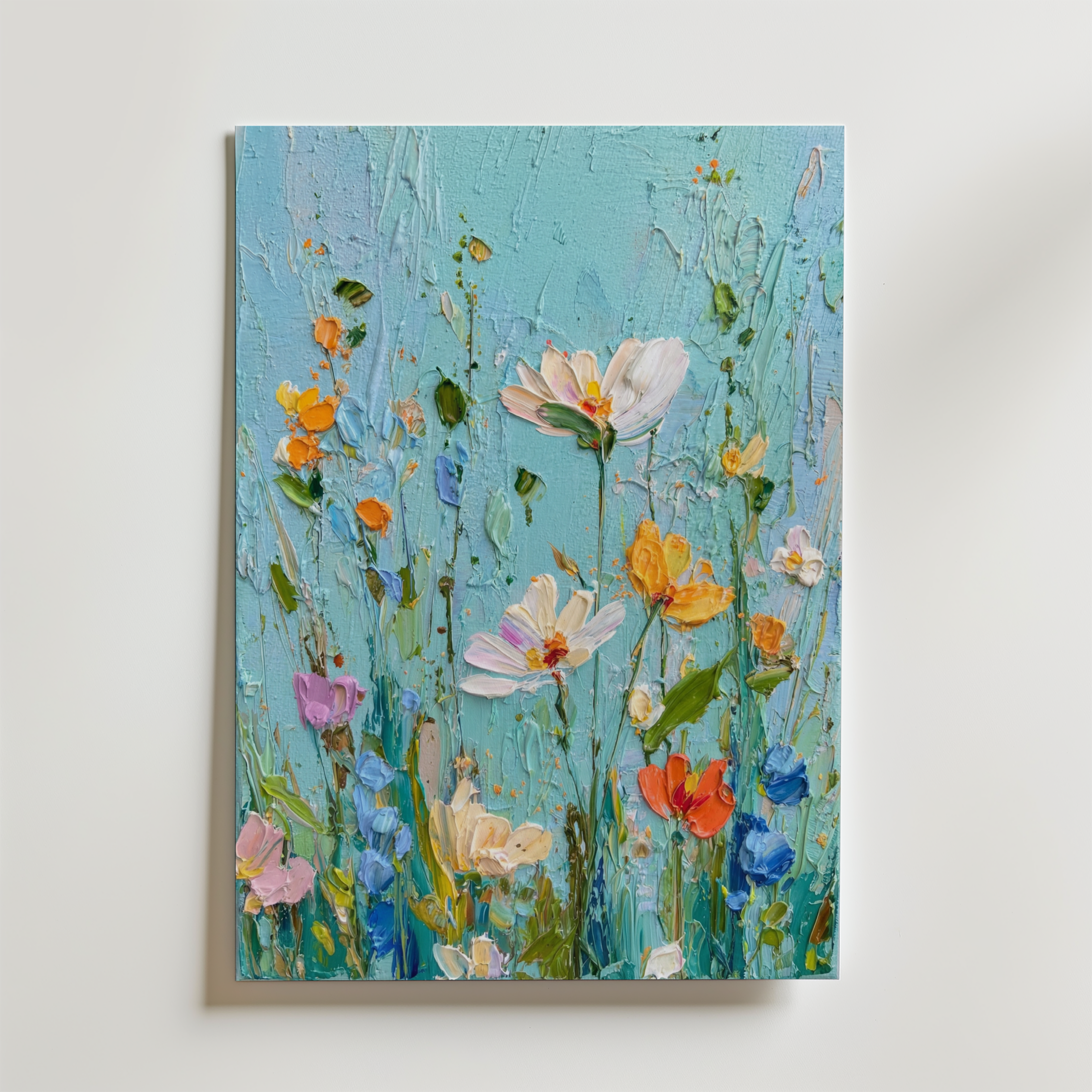 Spring Wildflower Bloom No.2 – stilfullt konsttryck från Bozetto, tryckt på matt finpapper
