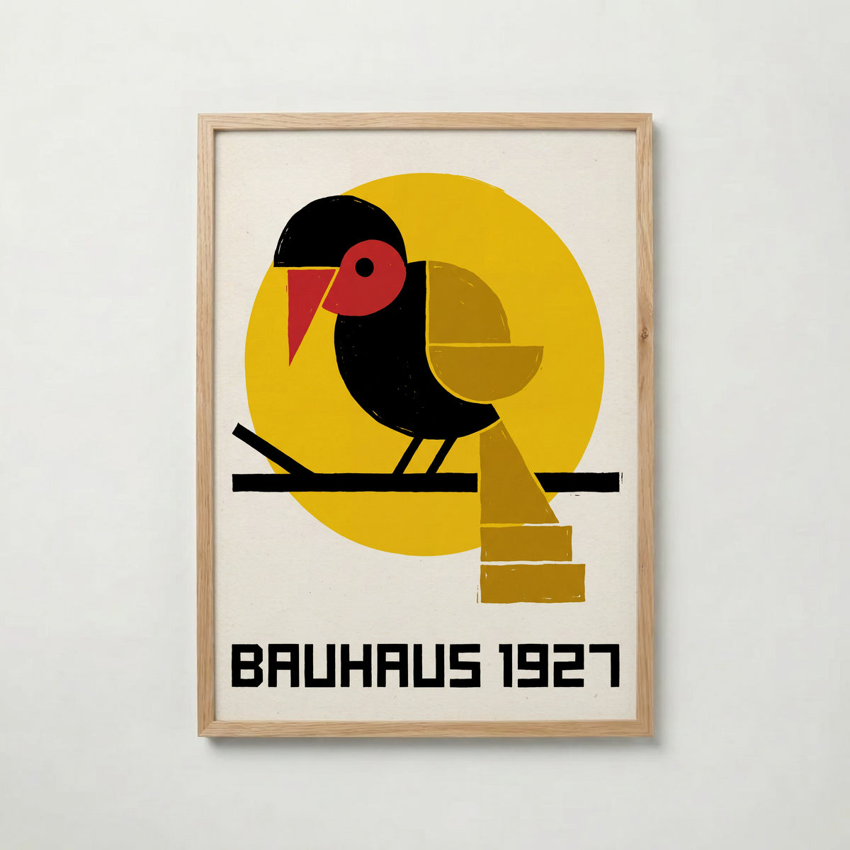 Bauhaus Bird Poster – ekram
