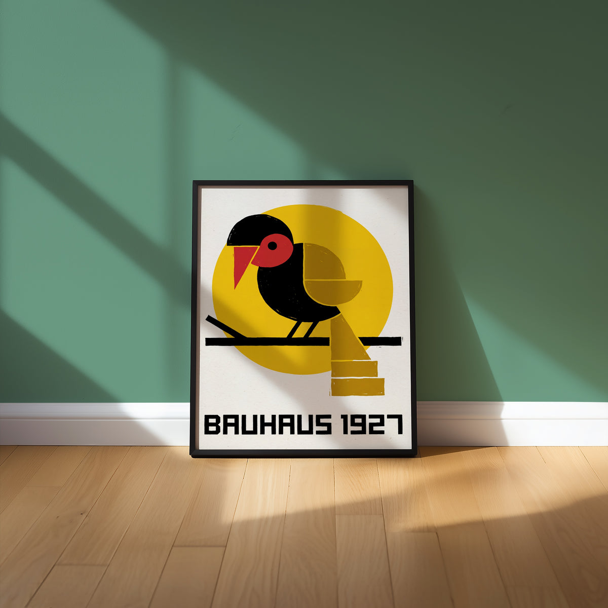 Bauhaus Bird Poster – i rum 5