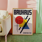 Bauhaus Exhibition 1923 Poster – i rum 1
