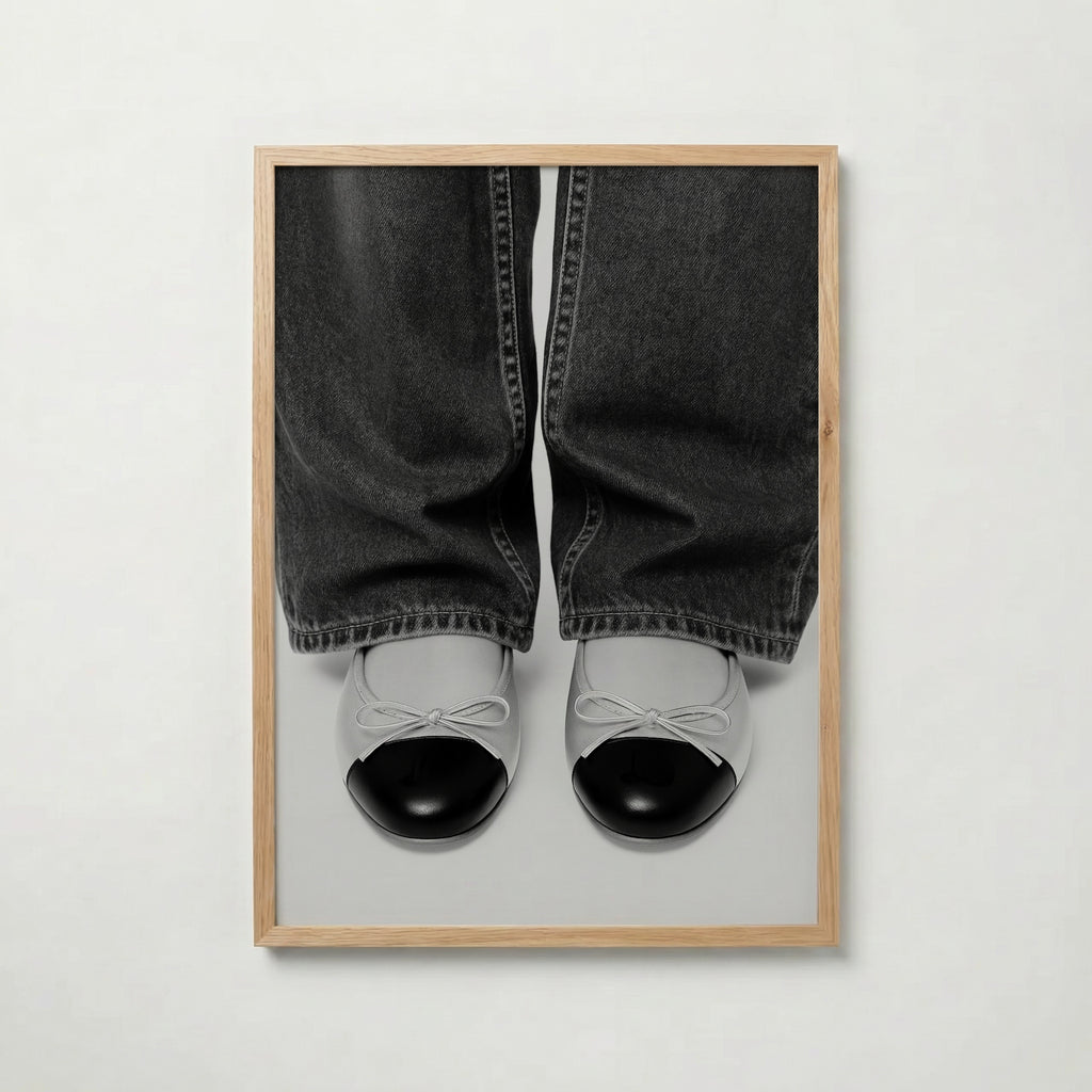Cap Toe Ballerina Poster – ekram