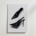 Patent Slingback Heels Poster – canvas utan passepartout