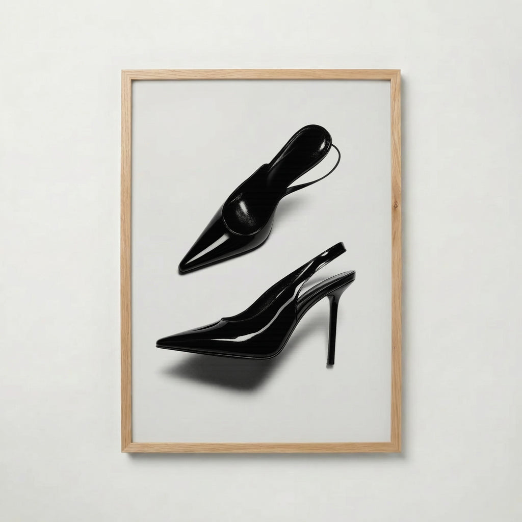 Patent Slingback Heels Poster – ekram