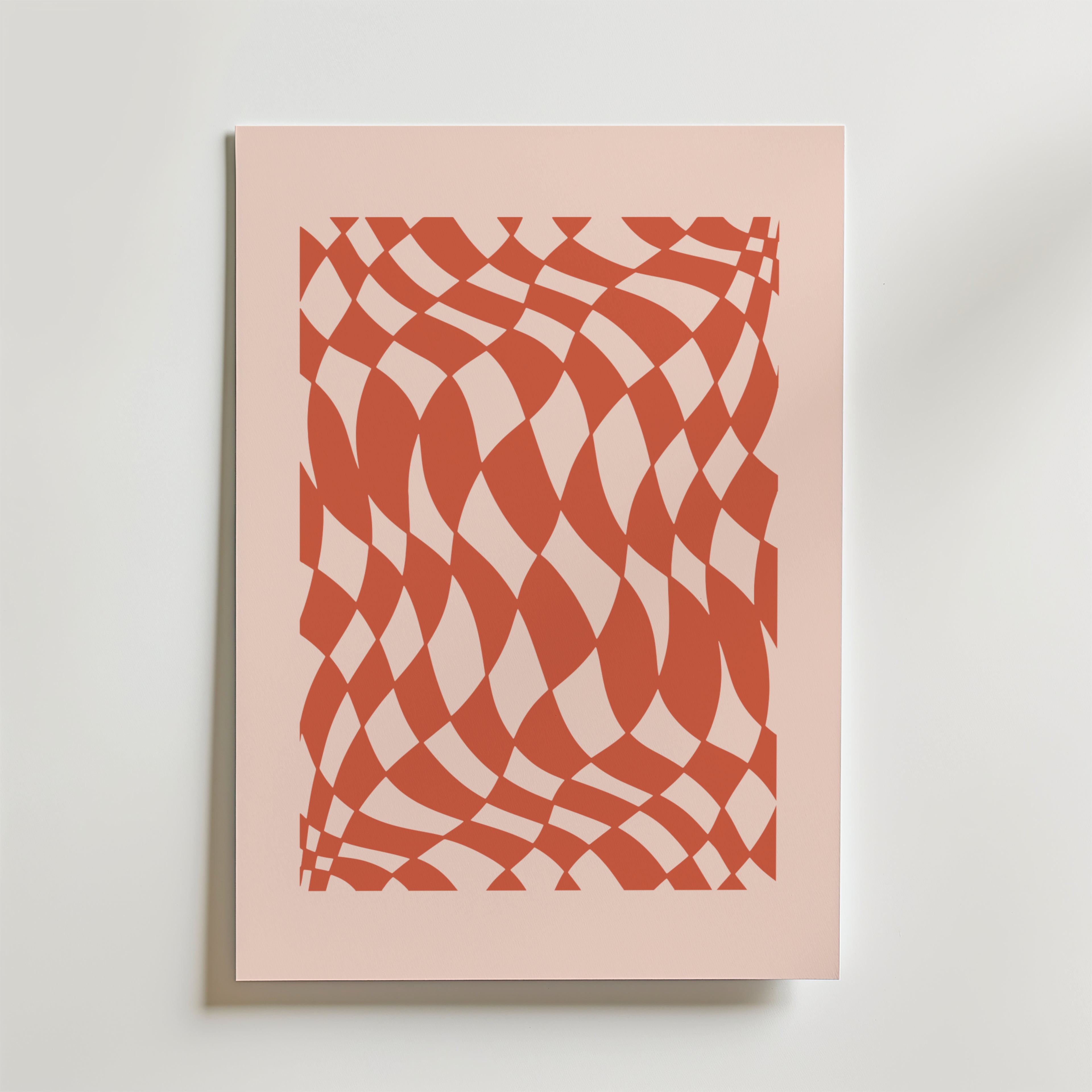 Woven Motion – stilfullt konsttryck från Bozetto, tryckt på matt finpapper i hög tryckkvalitet