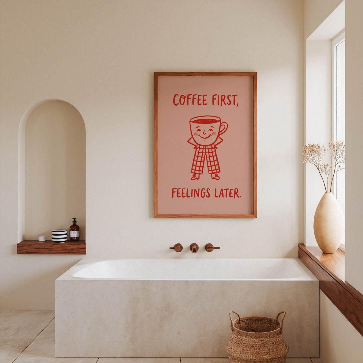 Coffee First Poster – i rum 3