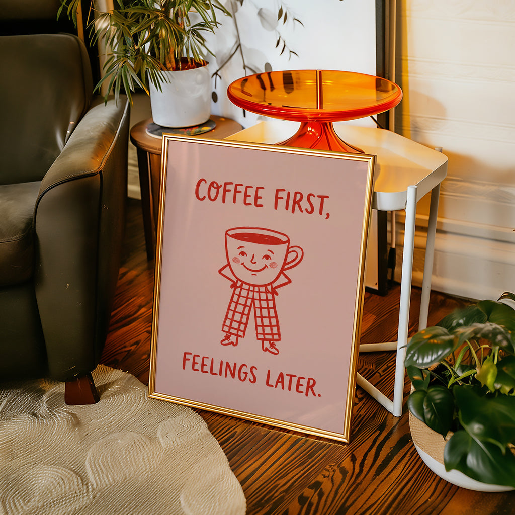 Coffee First Poster – i rum 5