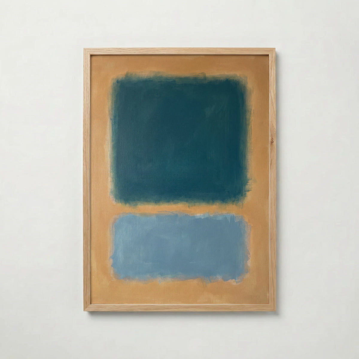 Colour Field in Teal Poster – ekram