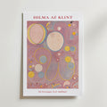 Hilma af Klint The Ten Largest affisch på neutral bakgrund – poster från Bozetto
