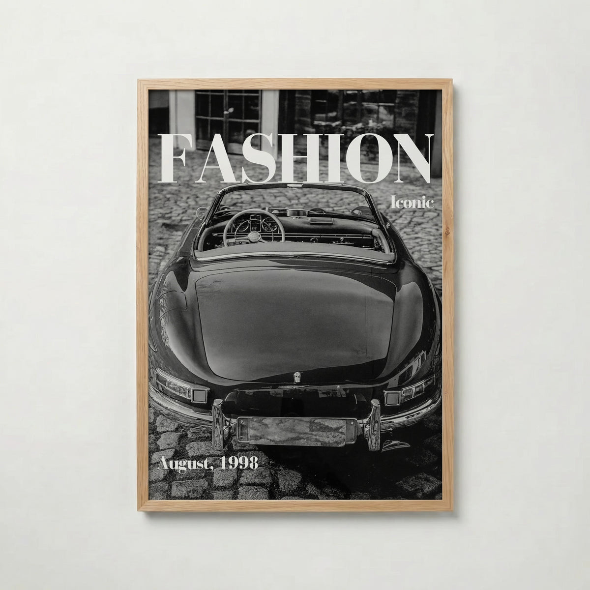 Black Roadster Cover Poster – ekram