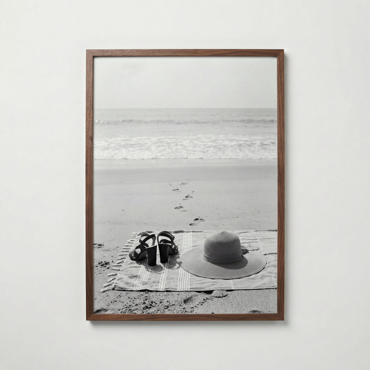 Gone Swimming Poster – valnötsram