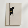 Quiet Peek – stilfullt konsttryck från Bozetto, tryckt på matt finpapper i hög tryckkvalitet