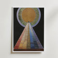 Hilma af Klint Altarpiece I – stilfullt konsttryck från Bozetto, tryckt på matt finpapper