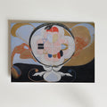 Hilma af Klint Evolution No.13 affisch på neutral bakgrund – poster från Bozetto