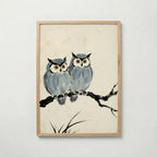 Ink Owls Poster i ekram