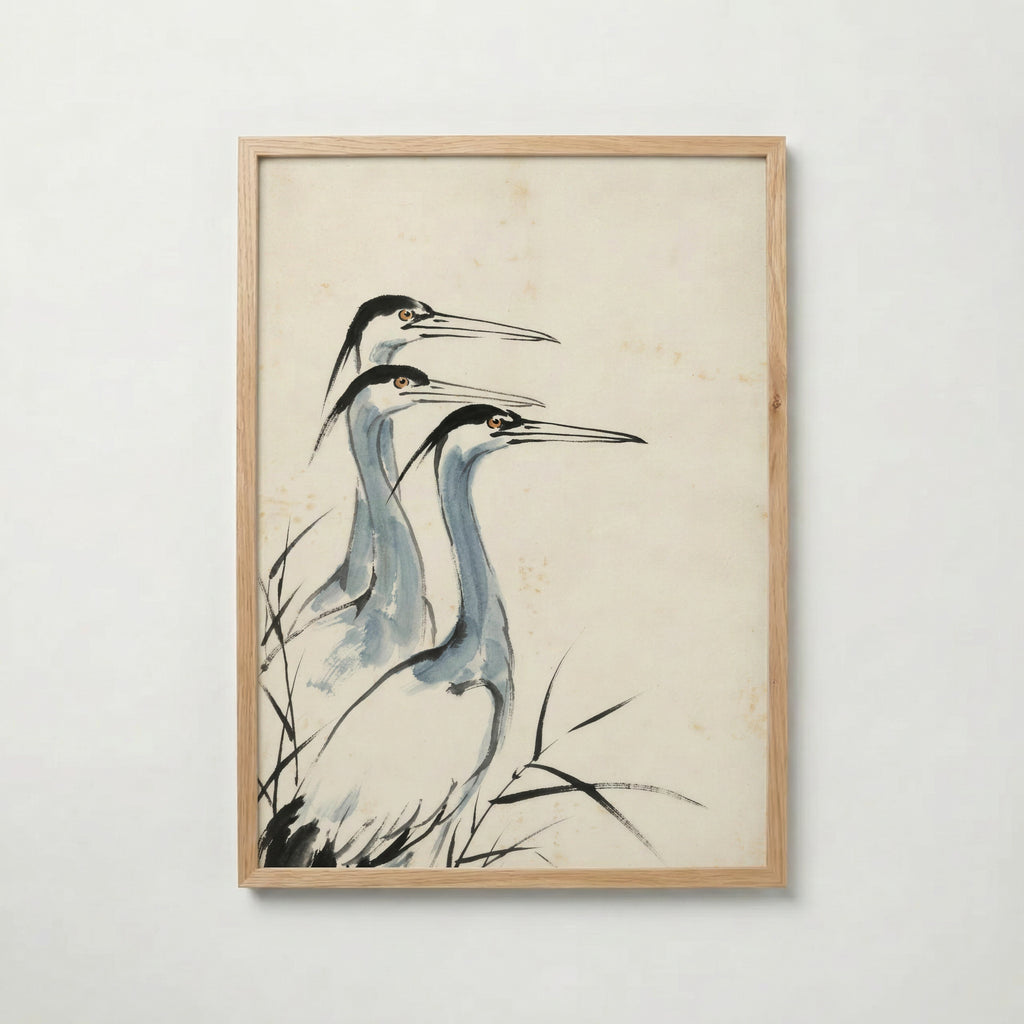 Ink Herons Poster i ekram