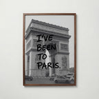 Been To Paris Poster – valnötsram