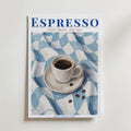 Espresso – stilfullt konsttryck från Bozetto, tryckt på matt finpapper i hög tryckkvalitet