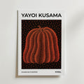 Yayoi Kusama Shanghai Pumpkin – stilfullt konsttryck från Bozetto, tryckt på matt finpapper