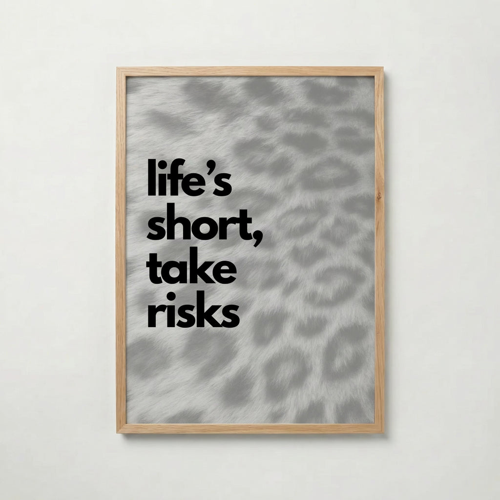 Life's Short Poster – ekram