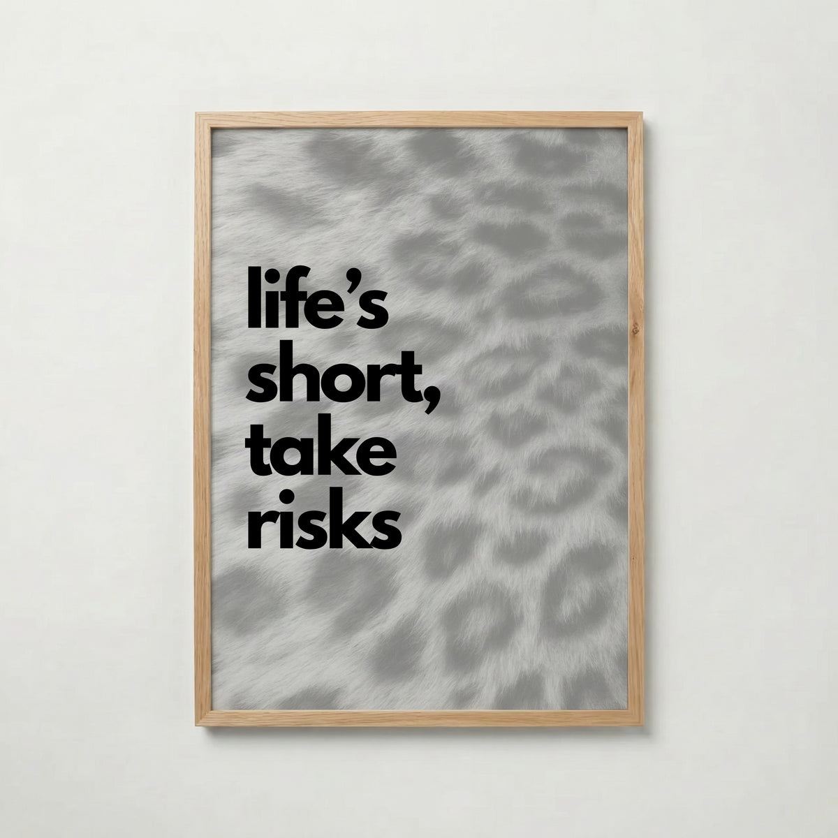 Life's Short Poster – ekram