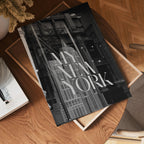 My New York poster visad rakt fram – Bozetto affisch i hög tryckkvalitet i hög tryckkvalitet