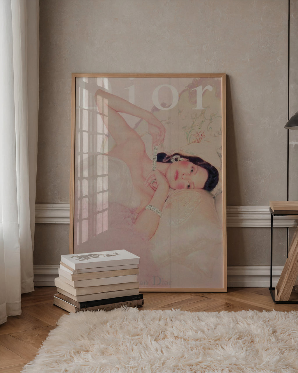Dior Elegance poster visad rakt fram – Bozetto affisch i hög tryckkvalitet i hög tryckkvalitet
