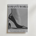 Woman’s World – stilfullt konsttryck från Bozetto, tryckt på matt finpapper i hög tryckkvalitet