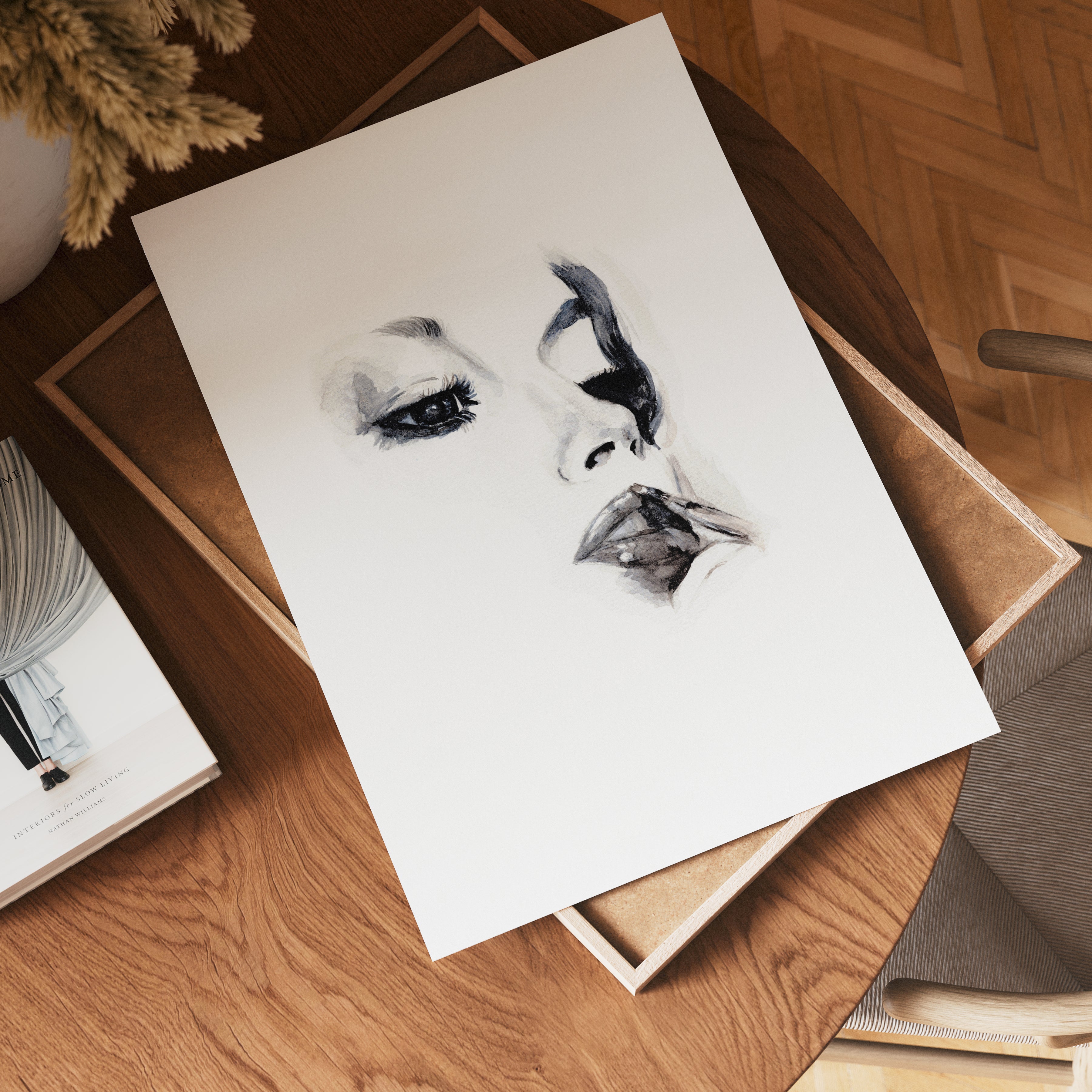 Helena Engström Make Up – affisch med stilfullt motiv från Bozetto i hög kvalitet