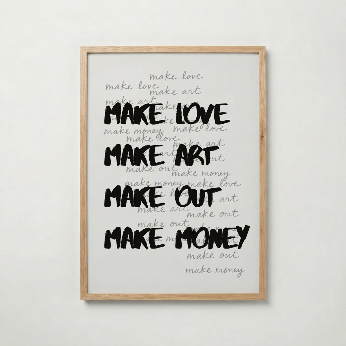 Bold Brush Manifesto Poster – ekram