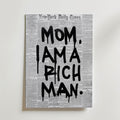 Rich Man Statement Poster – canvas utan passepartout
