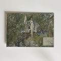 Carl Larsson Open-Air Studio – stilfullt konsttryck från Bozetto, tryckt på matt finpapper