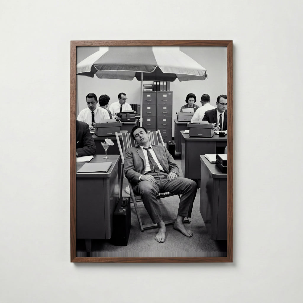Out of Office Poster – valnötsram
